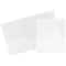 JAM Paper 9.5" x 11.5" Plastic 2 Pocket School POP Folders, 6ct.